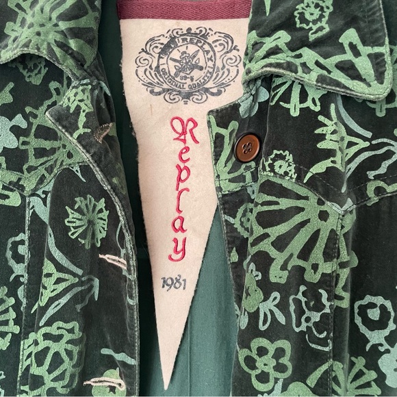 🚨rare🚨REPLAY 90’s Trench Sz XS - Picture 2 of 15